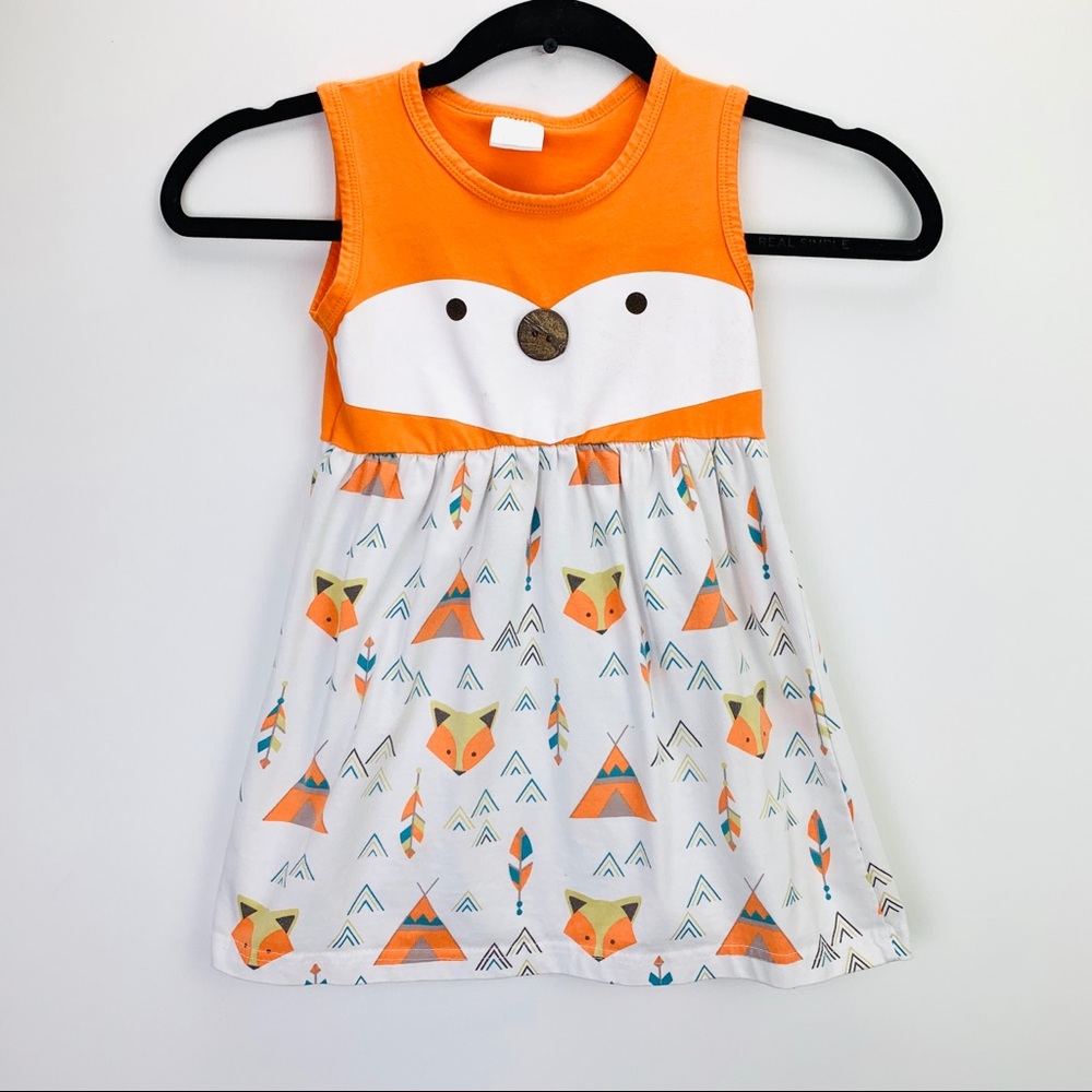 Toddler Girl Fox Dress